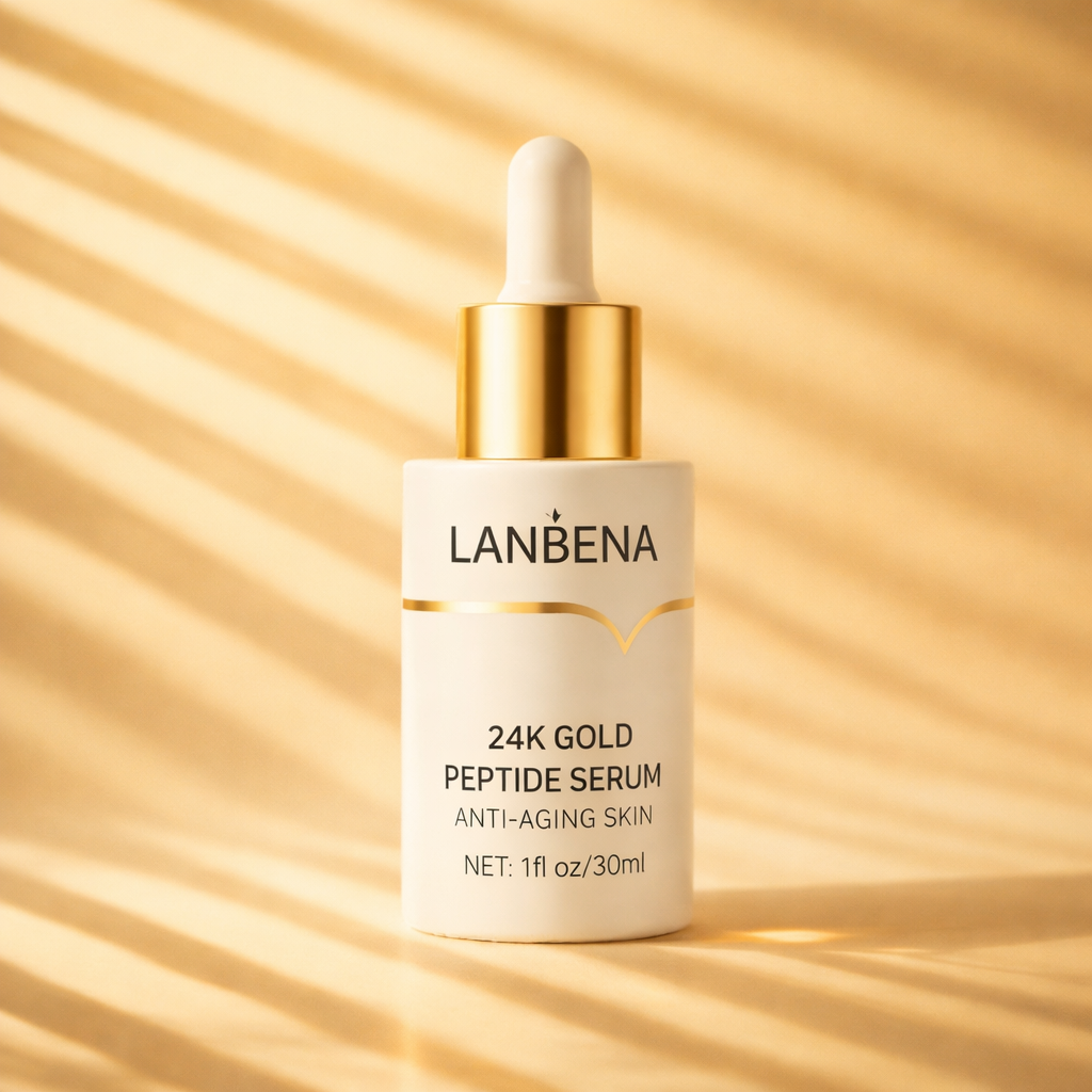 Lanbena™ 24K Gold Peptide Serum | For Fine Lines, Wrinkles, Dull Skin & Aging