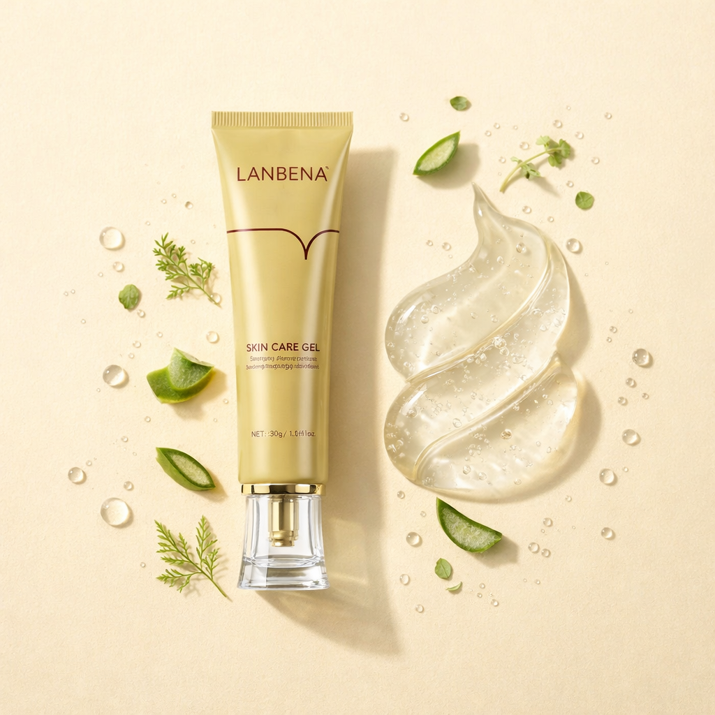 LANBENA Herbal Scar Removal Gel | For Acne Marks, Stretch Marks, Burns & Dark Spots