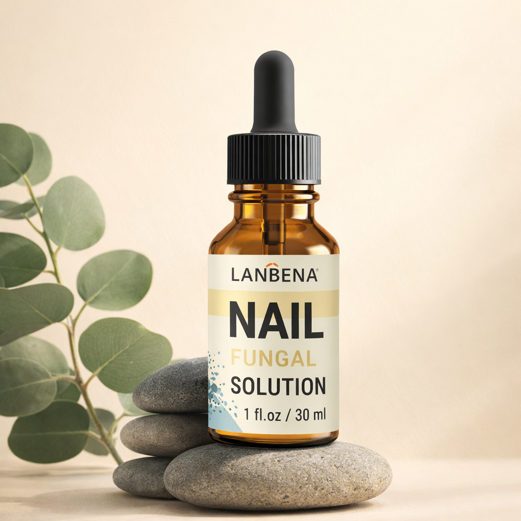 LANBENA Nail Fungus Treatment Serum for Yellow Nails, Thick Nails, Brittle Nails, Discoloration