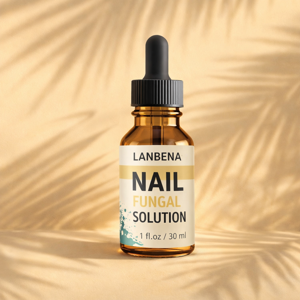 LANBENA Nail Fungus Treatment Serum for Yellow Nails, Thick Nails, Brittle Nails, Discoloration