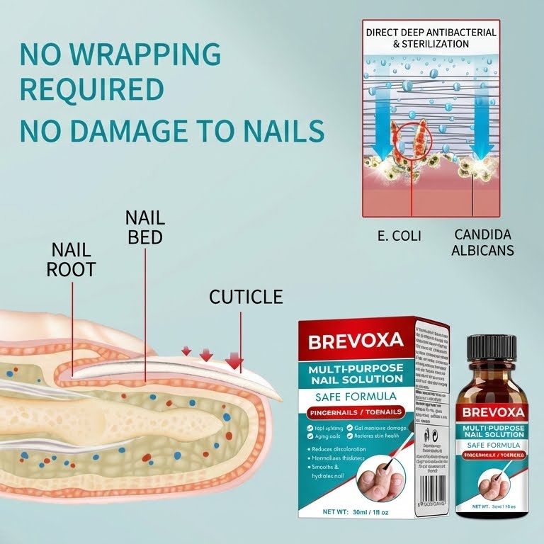 Nail Fungus Treatment Gel | Visibly Restores Damaged Nails and Helps Combat Fungi in Just Days