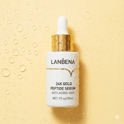 Lanbena™ 24K Gold Peptide Serum | For Fine Lines, Wrinkles, Dull Skin & Aging